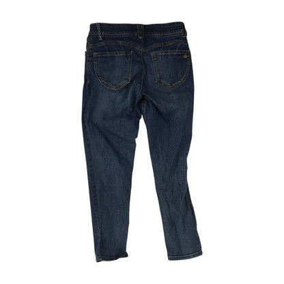 Blue Mid Rise Jeans