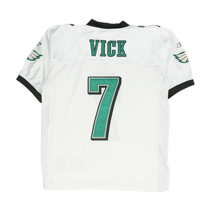 Men's White Philadelphia Eagles Short Sleeve Jersey