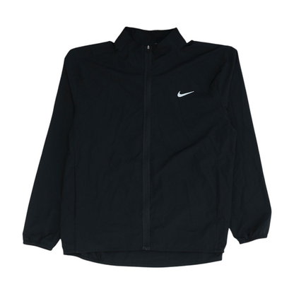 Black Solid Active Jacket