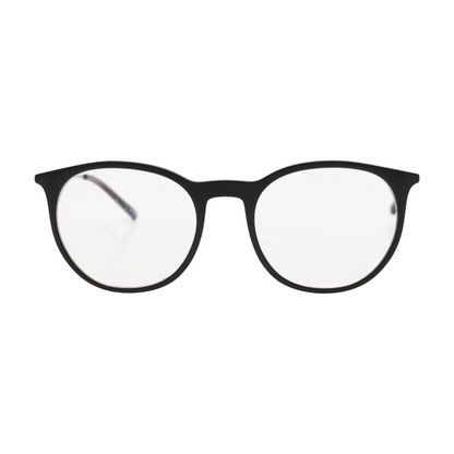 Black Round Prescription Eyewear