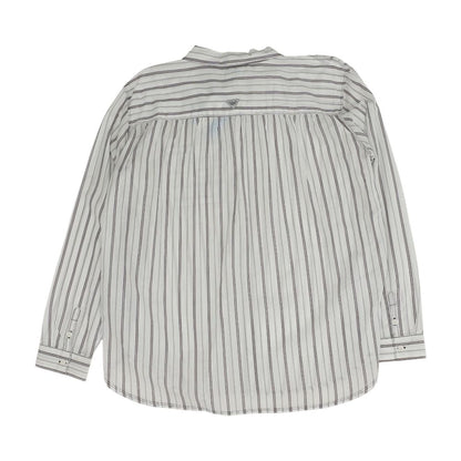 Maroon Striped Virginia Tech Hokies Button Down