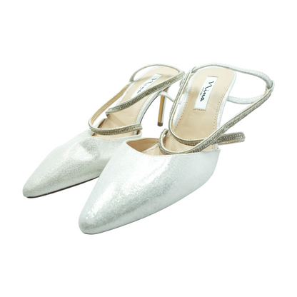 Silver Pump Heels