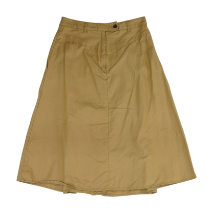Khaki Midi Skirt