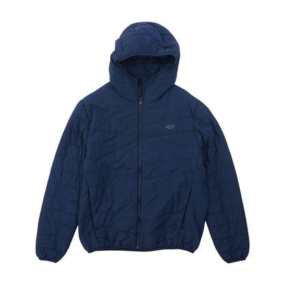 Blue Solid Jacket