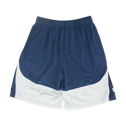 Navy Color Block Active Shorts
