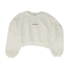 Ivory Embroidery Detail Sweatshirt