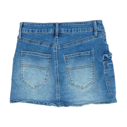 Blue Mini Skirt