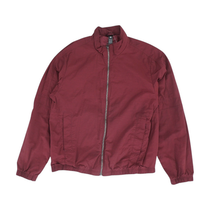 Red Solid Active Jacket