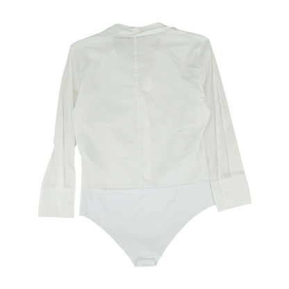 White Bodysuit Blouse