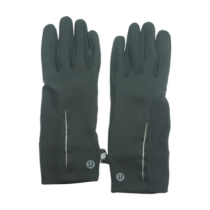 Black 100% Polyester Gloves