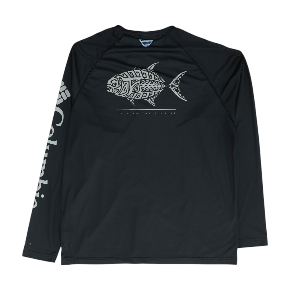 Columbia Black Solid Active T-Shirt – Image 2