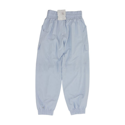 Blue Solid Joggers Pants