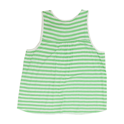 Green Plus Striped Blouse