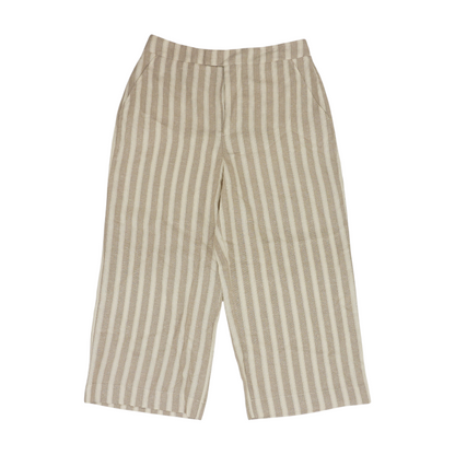 Gray Striped Pants