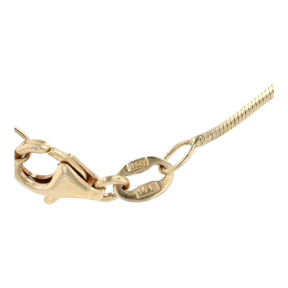 14K Yellow Gold Chain Necklace