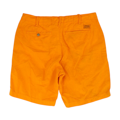 Orange Chino Shorts