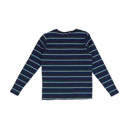 Multi Striped Knit T-Shirt