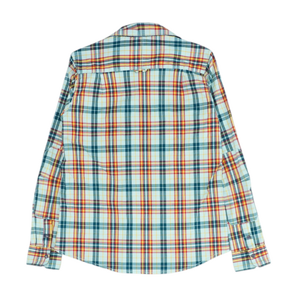 Multi Plaid Button Down