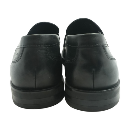 Black Slip-On Dress Shoes