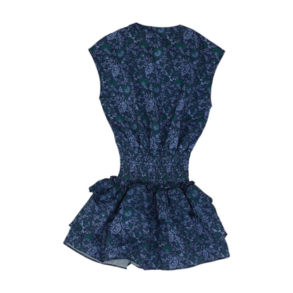 Navy Floral Dress