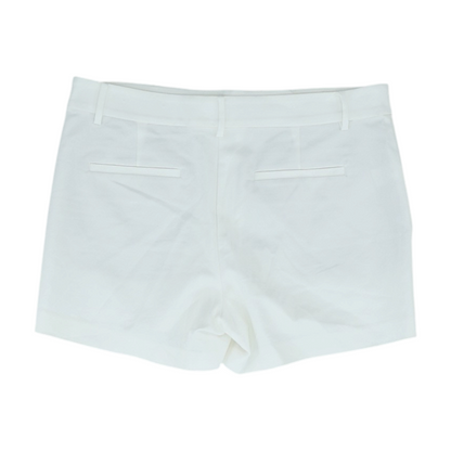 Ivory Solid Chino Shorts