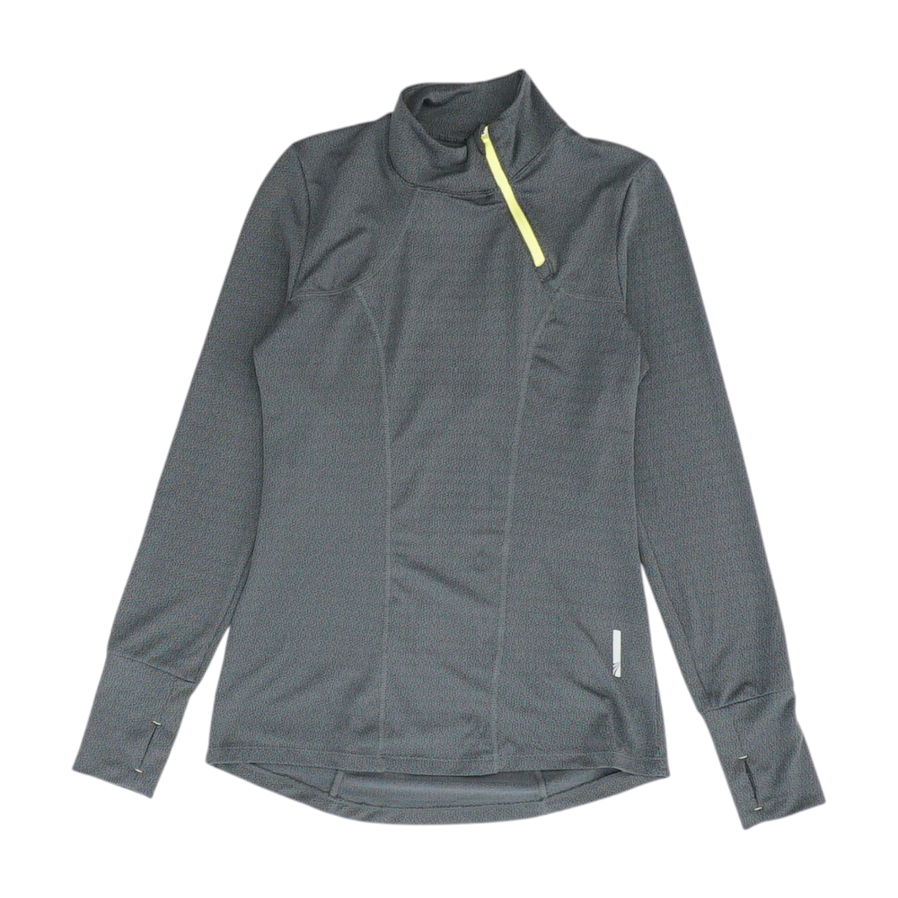 Charcoal Print 1/4 Zip Pullover