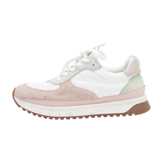 Pastel Colorblock Kickoff Trainer Low-Top Athletic Shoes