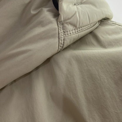 Beige Garment Dyed 40823 Crinkle Reps Recycled Nylon Primaloft-TC Jacket