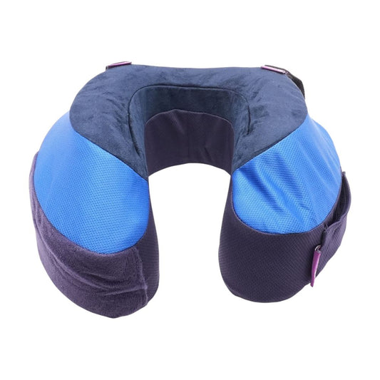 Navy Neck Pillow with Bag