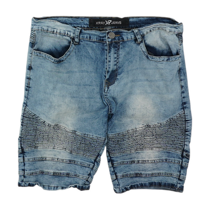Xray Jeans Blue Denim Shorts – Image 1