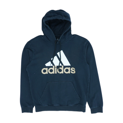 Black Solid Hoodie Pullover