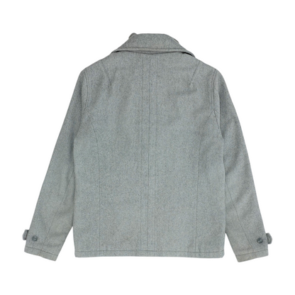 Gray Solid Jacket
