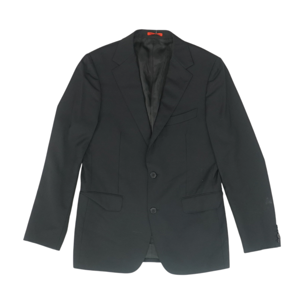 Black Solid Sport Coat