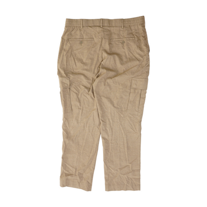 Beige Regular Pants