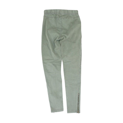 Green Solid Pants
