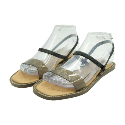 Black Flat Sandals