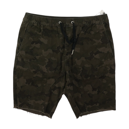 Brown Camo Casual Shorts