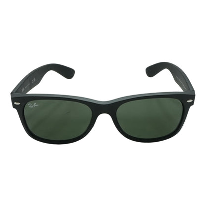 Black New Wayfarer Oval Sunglasses
