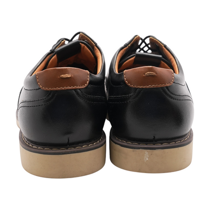 Black Lace-Up Dress Shoes