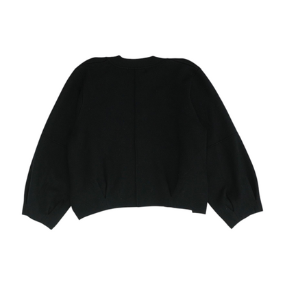 Black Cardigan Sweater