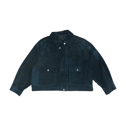 Navy Solid Jacket