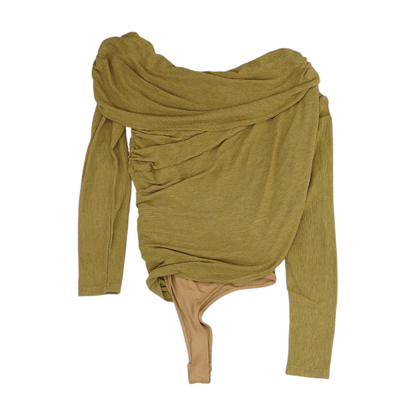 Green Bodysuit Blouse