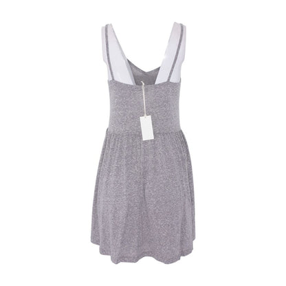 Gray Active Mini Dress