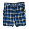 Splendid Blue Plaid Casual Shorts – Image 1
