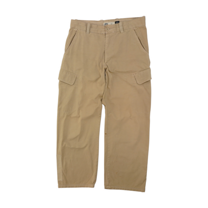 Khaki Straight Pants
