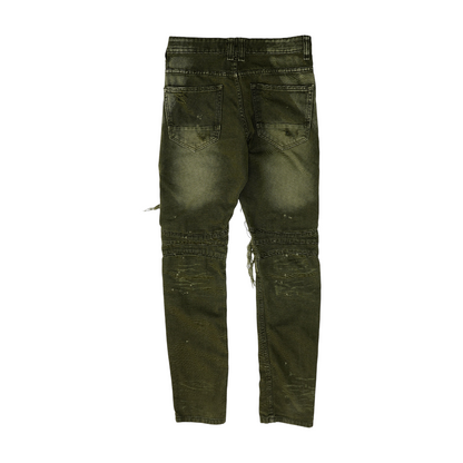 Green Regular Jeans