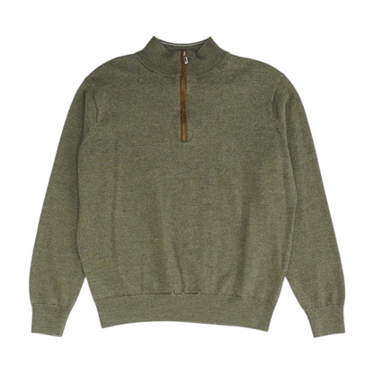 Gray 1/4 Zip Sweater