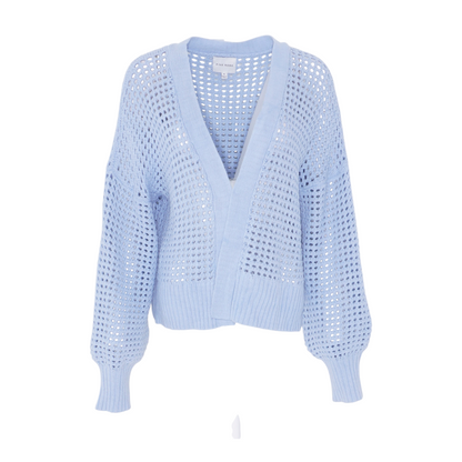 Blue Cardigan Sweater