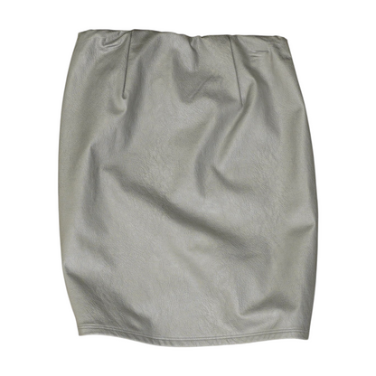 Silver Mini Skirt