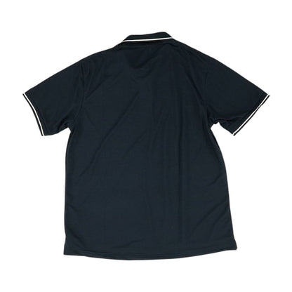 Navy Solid Short Sleeve Polo